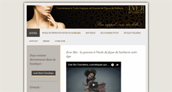 Desktop Screenshot of everbiocosmetics.com